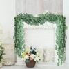 10/20pcs 200CM Artificial Plants Fake Green Eucalyptus Leaves Lvy Vine Home Room Wedding Christmas Decor Wholesale Diy Hanging