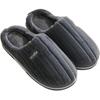 Men's Plush Non-Slip Indoor Slippers - Warm Winter Cotton with Thick Soles