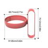 10pcs Anti-Scald Insulated Cup Holder Heat Resistant Removable Tea Cup Sleeve Plastic Paper Cup Stand Kitchen Accessories