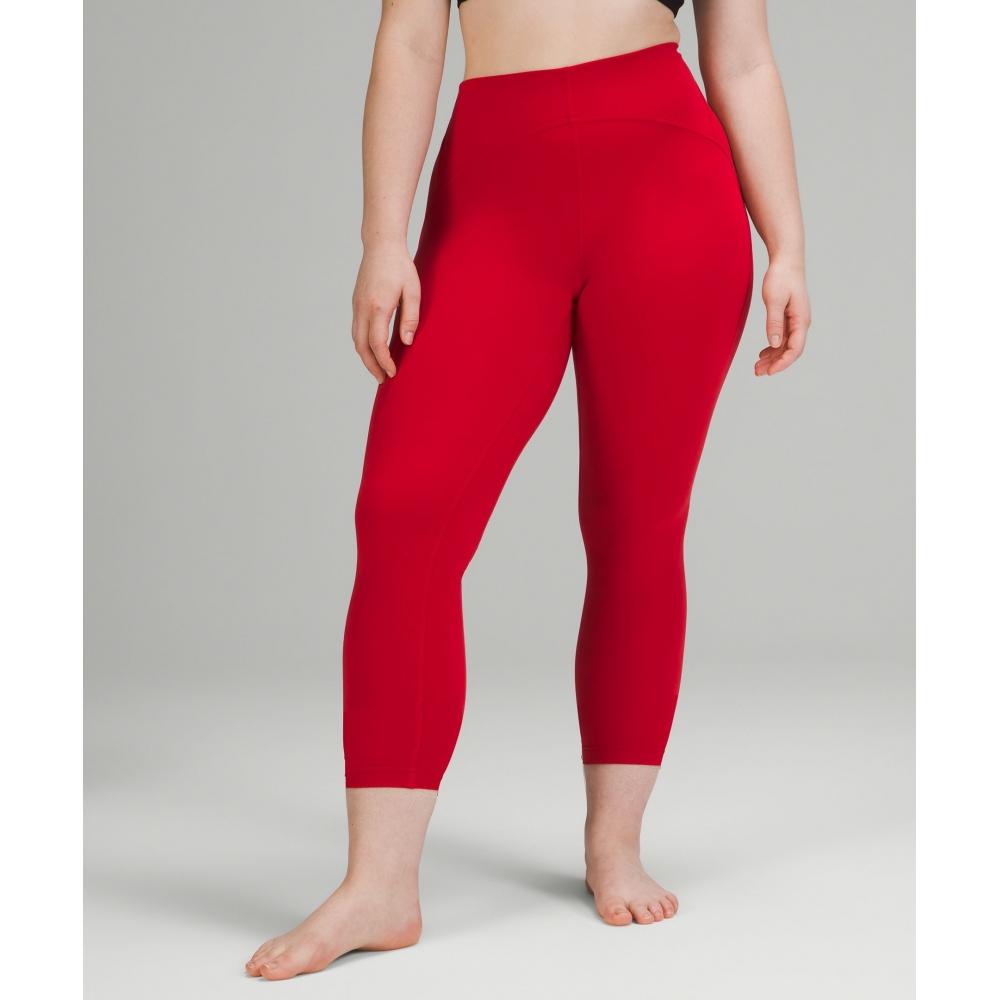 

Lululemon Instill High Rise Tight 25 Dark Red 20