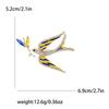 Strass Ukrainische Friedenstaube Broschen für Frauen Unisex Tier Vogel Anstecknadeln Event Lustig Luxus Geschenke Neues Jahr Freunde Dekoration