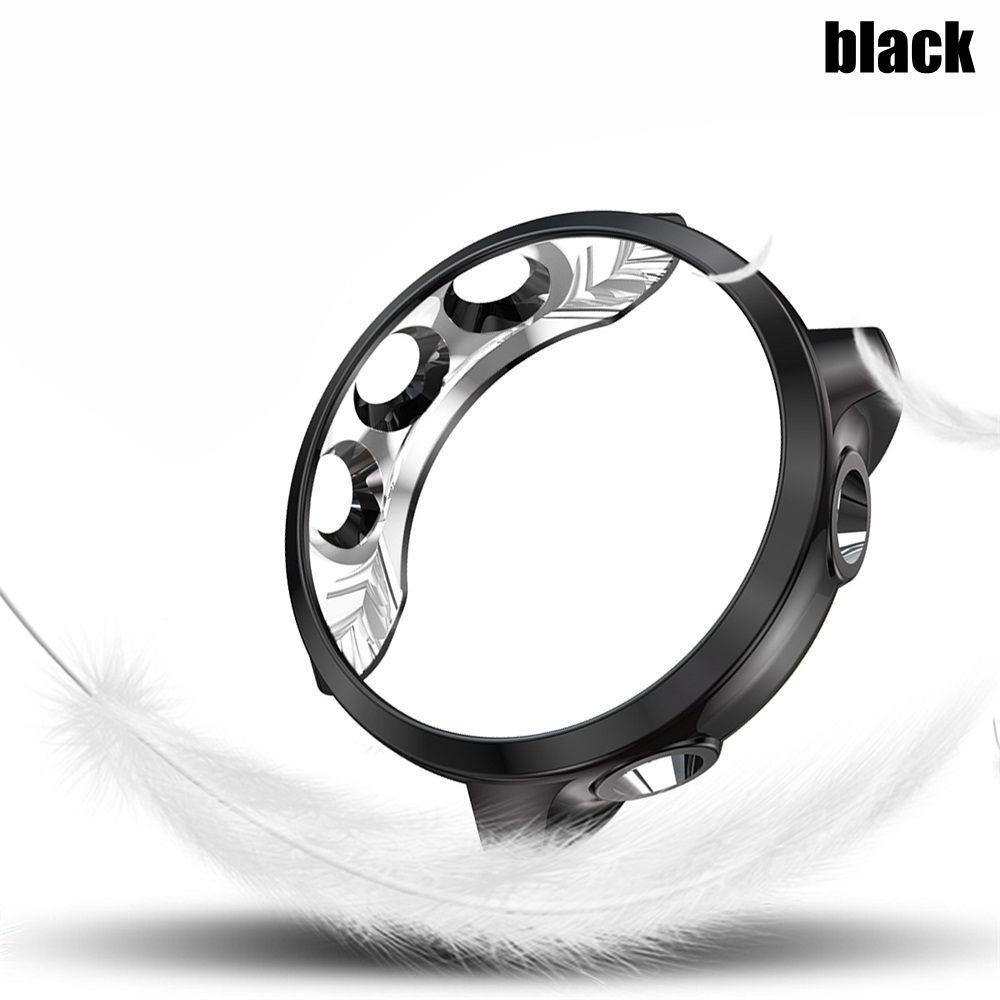New Shell Sports for Garmin Forerunner 245 / 245M Screen Protectors Protective Cover TPU Watch Case