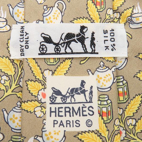 HERMES - Cravat 3.5"tie silk Array