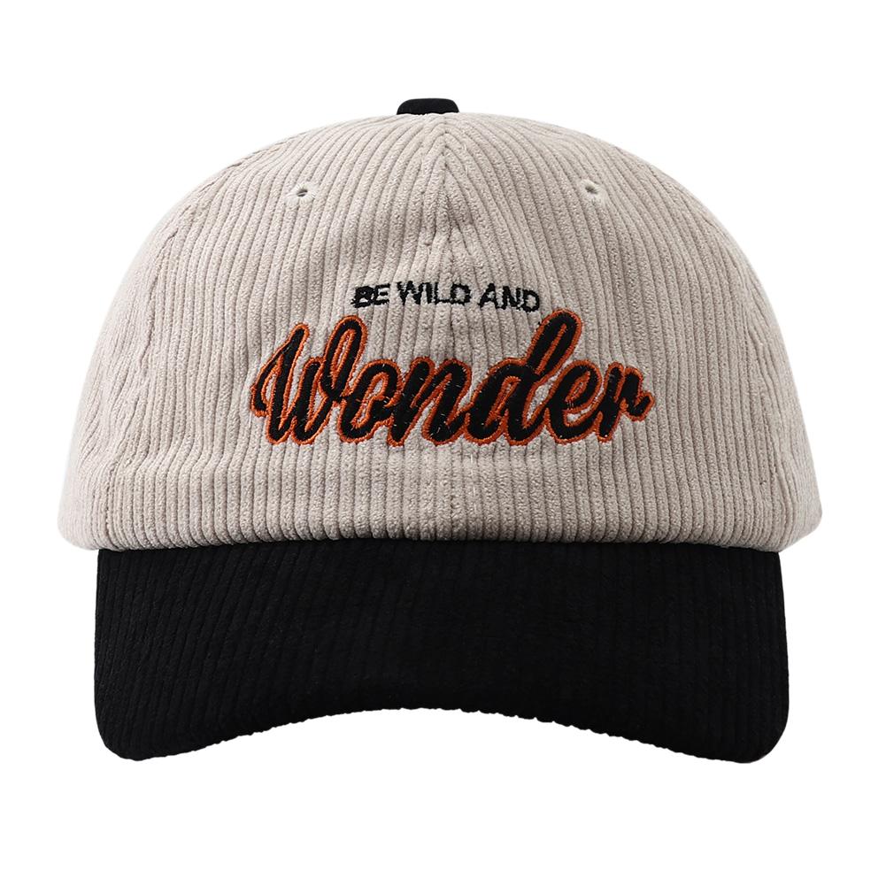 

Новая Осенне-Зимняя Вельветовая Бейсболка Винтажная Вышивка Буквой Wonder Согревающие Snapback Кепки Для Мужчин Женщин Хип-Хоп Gorras Adjustable