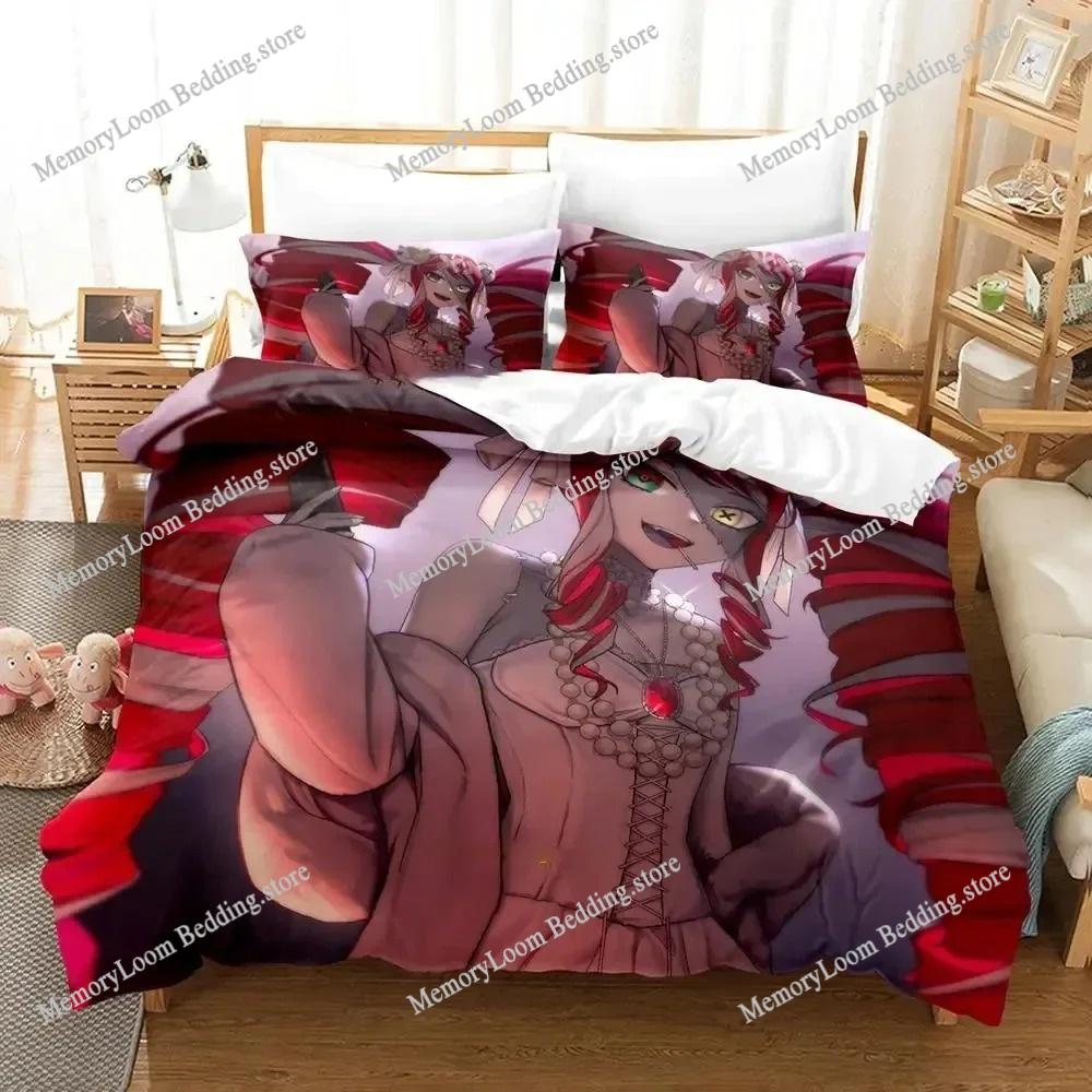 Anime Series Popular Kureiji Ollie KUREIJI OLLIE Bedding Set Full/Queen Size Duvet Cover Pillowcase Kids Bedroom Decor Soft Set