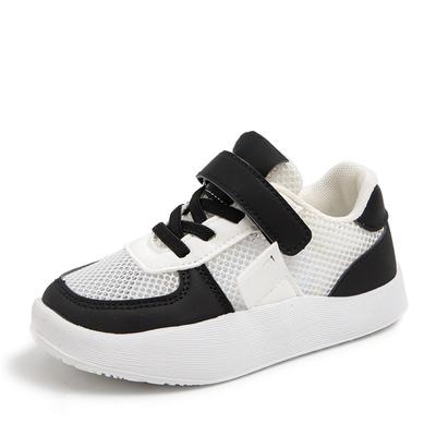 Chaussures d'été pour bébés filles Chaussures de skate Chaussures en mesh respirant Chaussures pour grands enfants Petites chaussures blanches Chaussures pour enfants Baskets