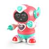 Electric Cartoon Rock Robot Music Light Swing Dancing Robot Toy
