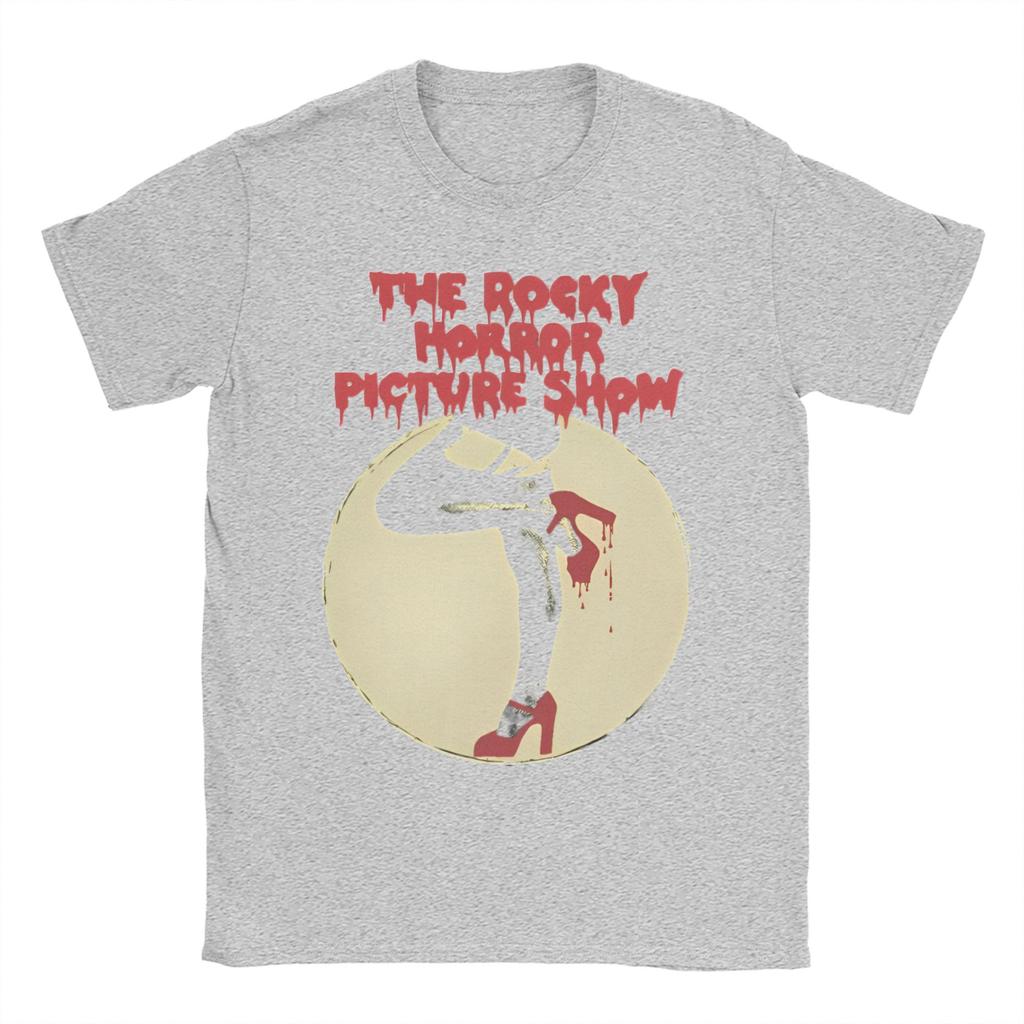 Men T-Shirts The Rocky Horror Show Vintage Pure Cotton Tees Short Sleeve Picture Show T Shirts Crewneck Clothing New Arrival