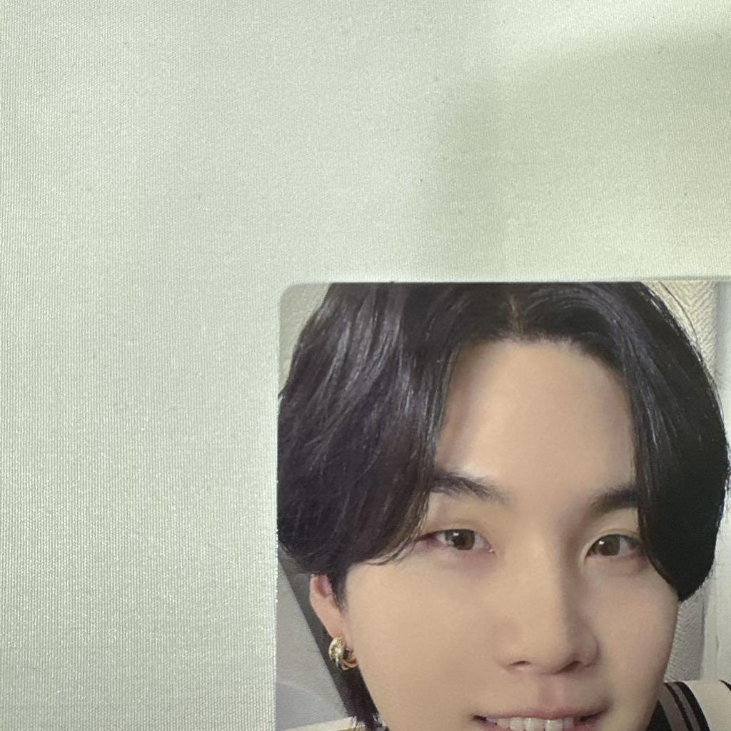 [USED] FC Exclusive BTS Suga Yoongi Merch Box Trading Cards Merch Box