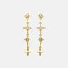 925 Sterling Silver and Brilliant Zirconia Earrings - Holis