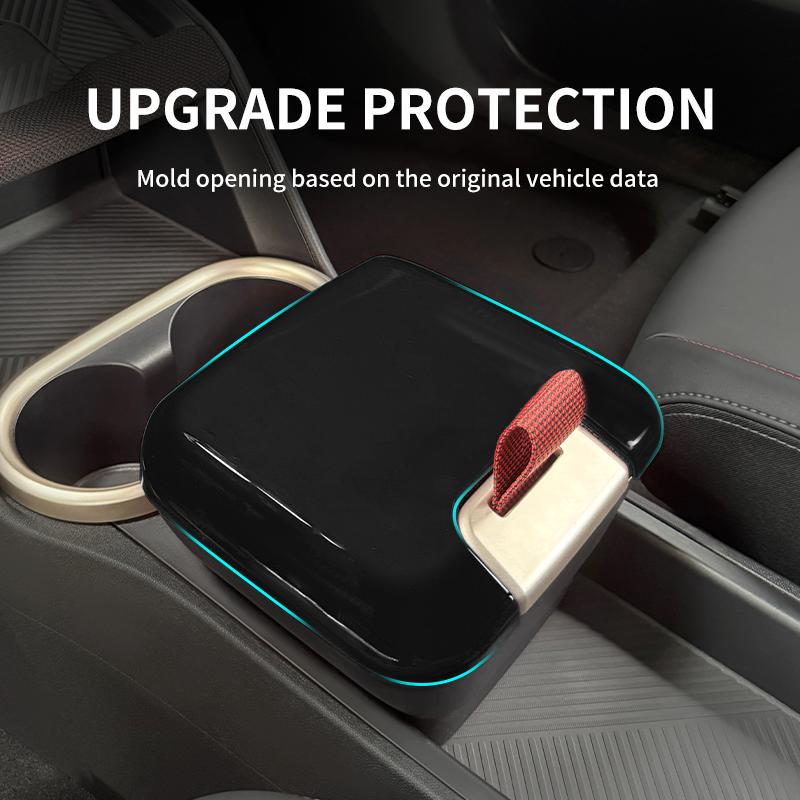 Central Control Storage Box Decorative Cover For Mini JCW Countryman U25 2024 2025 ABS Car Interior Protective Cover Accessories