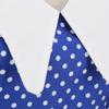Women's Vintage Long Sleeve Polka Dots 1950s Housewife Party Ball Dress