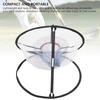 2pcs Foldable Golf Chipping Net Nylon Golf Net Compact Golf Practice Net  Swing Accuracy