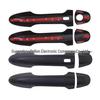 Carbon Fiber Door Handle Sticker for 2016-2020 Toyota Hilux REVO