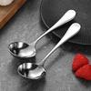 Soup Spoon Easy To Clean Soup Ladles Heat-Resistants Serving Spoon Kitchen Utensils Perfect for Porridge Dessert Cooking
