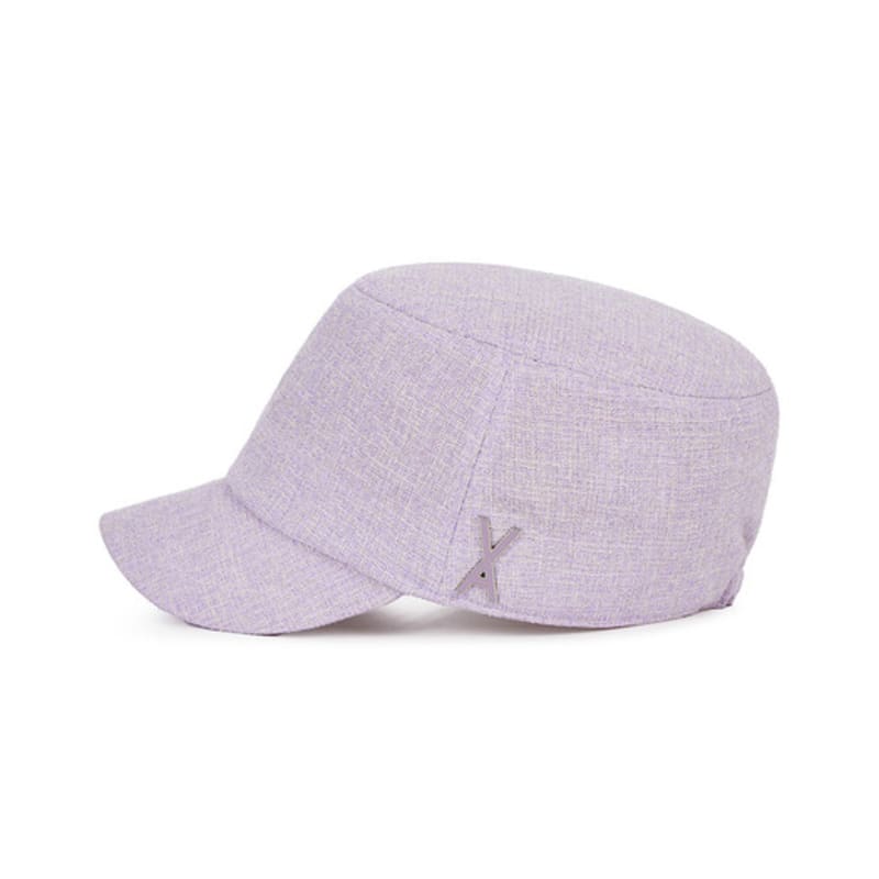 VARZAR Epoxy Stud Bellboy Cap Purple