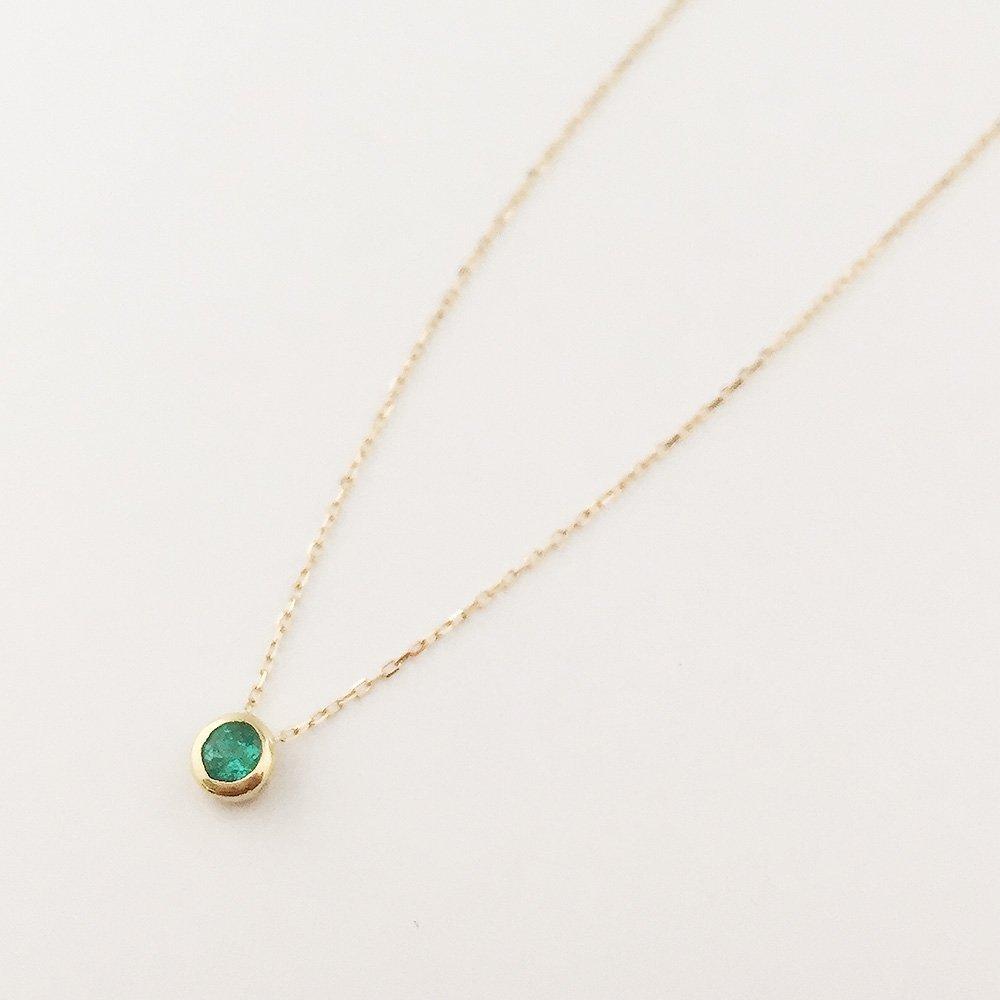 Power Stone Necklace Stylish Natural Stone Series Love Marriage Luck [Sakiya] - (Emerald) - Luck,
