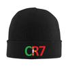 Cr Power Football Hat Autumn Winter Skullies Beanies Warm  Caps FeUnisex Unisex Acrylic Knitted Hat