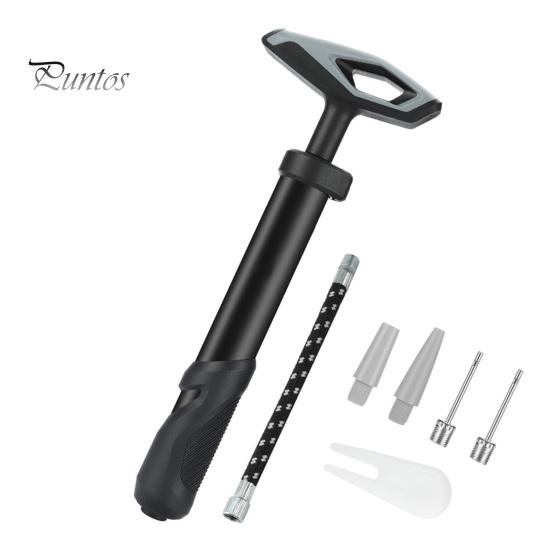 

Насос для мячей Спортивный насос для мячей с иглами Насадка-удлинитель шланга Ручной воздушный насос Комплект для гимнастических мячей Волейбол Баскетбол Регби Шар чёрный