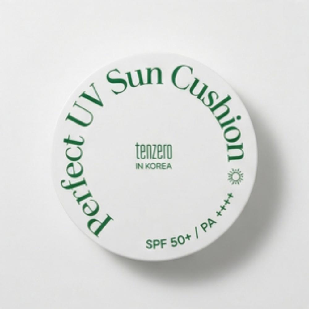 TENZERO / Perfect UV Tone Up Sun Cushion / SPF50+ PA++++ Brightening & Protection / 20g / From Korea