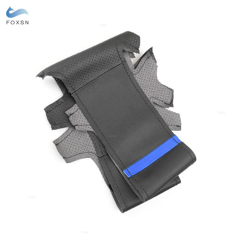 Accesorii Auto Capa Volan Tapiterie Piele Pentru Fiat 500 500C (GQ/S) 2013 2014 2015 pentru Abarth 500 500C 595 595C