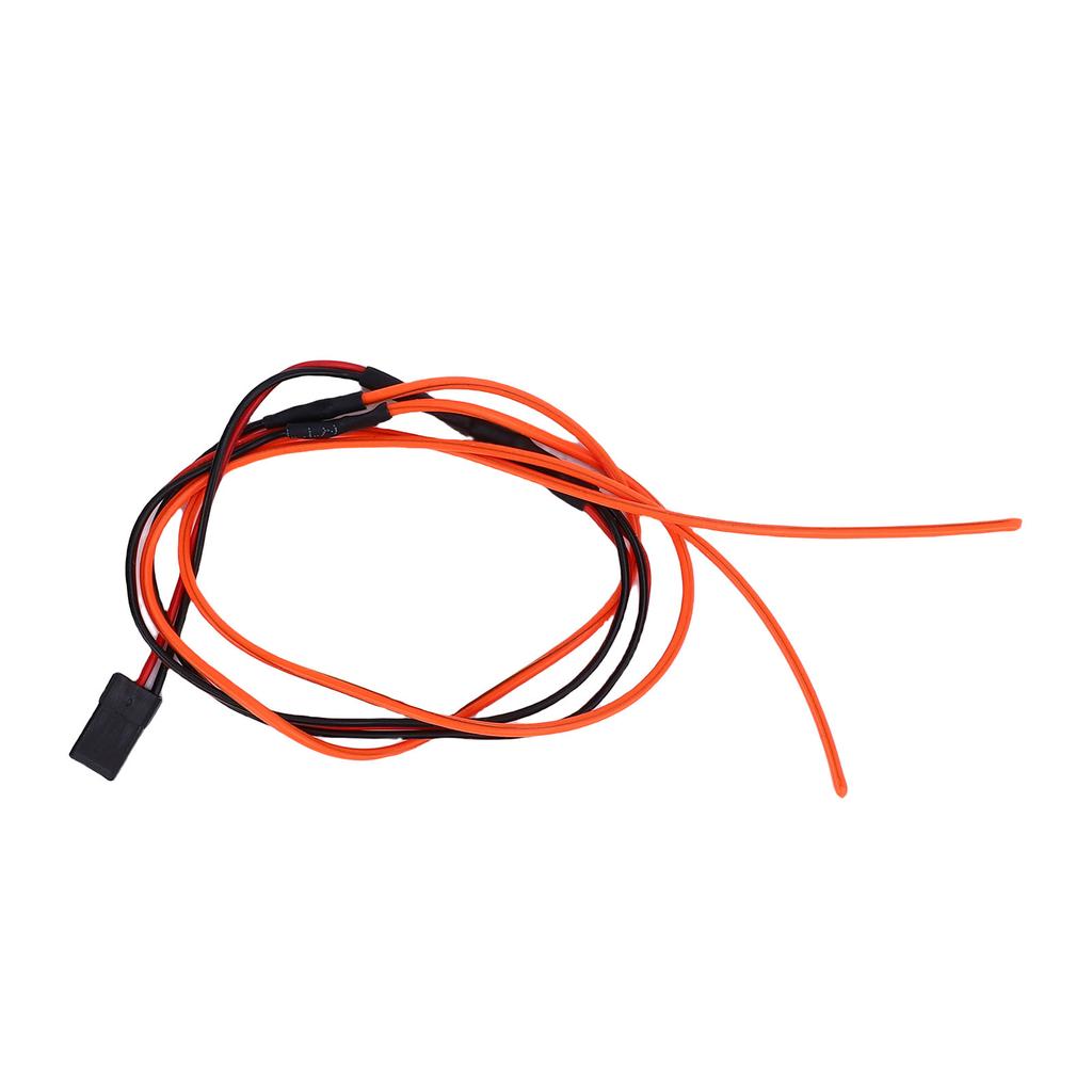 RC Car Decorative Light Strip Fit for SCX24 1 24 1 18 High Simulation Flexible Cuttable for Model Car Red
