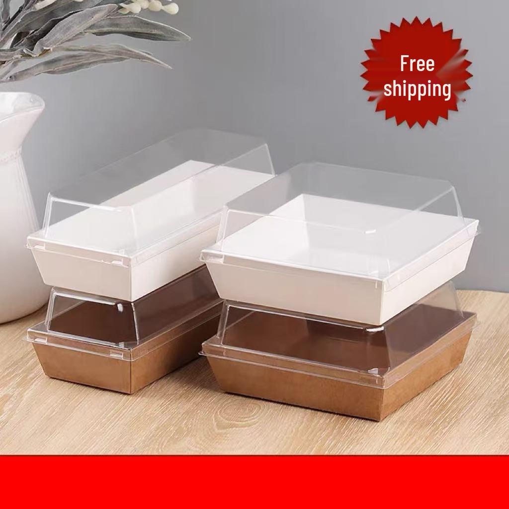 Rousong Xiaobei Pastry Box: Oil-Proof Takeout Container for Desserts, Snow Mei Niang, Puffs, and Cake Rolls.