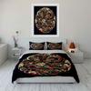 Chinese Dragon Design Set For Decoration  Kid'S And Adults' Bedroom Decor, Exquisite Three-Piece Bedding Set Gift