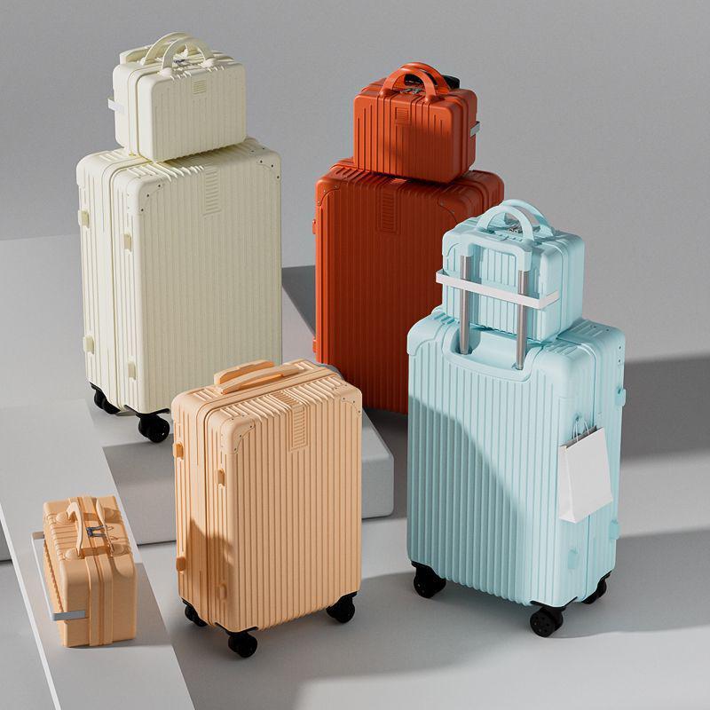 Large Capacity Retro Korean Style Travel Suitcase with Durable Universal Wheels - 2025 Edition
