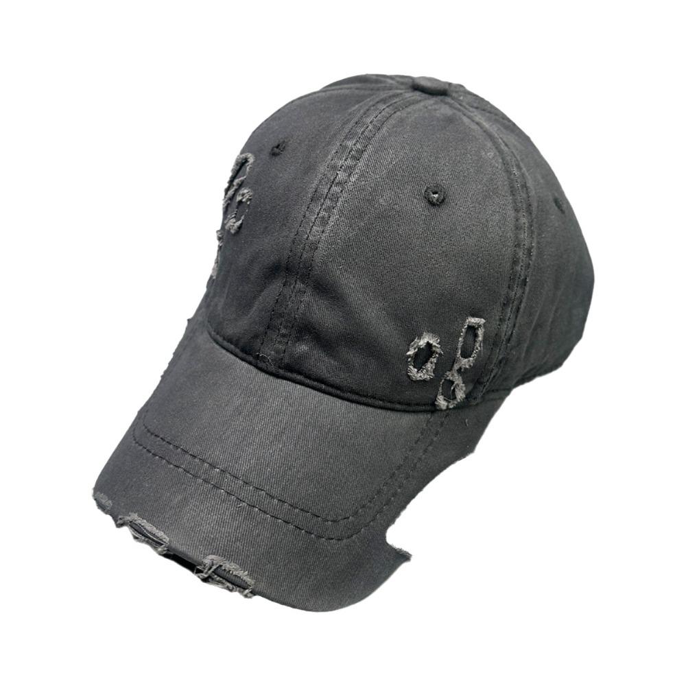 Fashion Broken Style Baseball Cap Versatile Adjustable Sun Hat Breathable UV Protection Baseball Hats for Spring Summer Bonnet