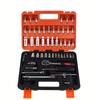 53pcs Stainless Steel Tool Set Is Suitable for Off-road Motorcycles, with Adjustable Height and Complete Automobile Maintenance Tool Set.