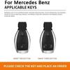 Car Key Case Cover Shell Fob For Mercedes Benz W204 W463 W176 W251 W205 A200 A260 A C R G Class GLA CLA GLK GLC CLS Keychain