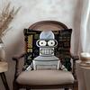 F-Futurama Pillowcase toon Gift Cushion Cover Bedroom Home Sofa Chair Seat Decor pillow case