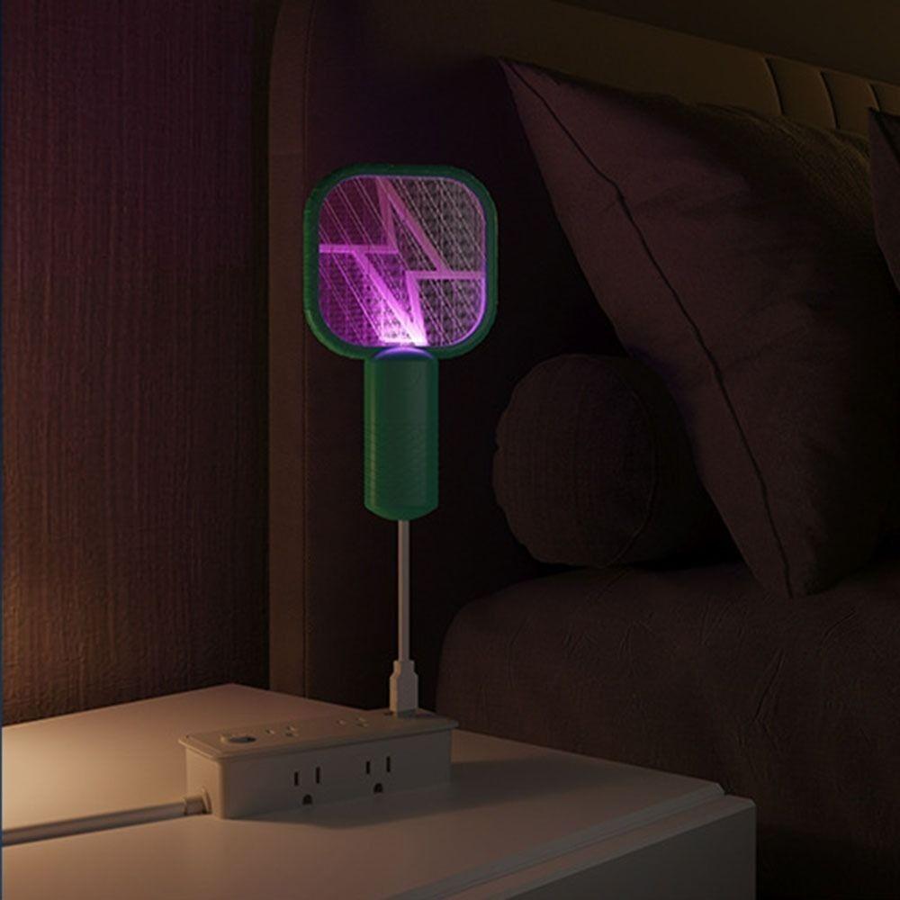 

UV Light Insect Racket Mini Mosquito Trap Lamp New Mosquito Zapper Home синій