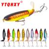 Propeller Surface Tractor Pencil Fishing Lure - Simulated Plastic Fish Bait