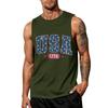 Men's Sleeveless Tank Top Casual Loose Fit Summer Daily Wear Lightweight Breathable Fabric Printed Design