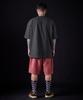 ASTRAL PROJECTION [Oversized] Ap Club 13-Count Cotton Round Neck Short Sleeve T-Shirt_Charcoal