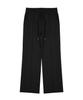 Nodeuyuumeon R/N Spandex Relaxed Elastic Waist Slacks [Black]