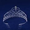 Sweet Heart Corresponding White Diamond Crown Princess Birthday Party Crown Stage Performance Accessories