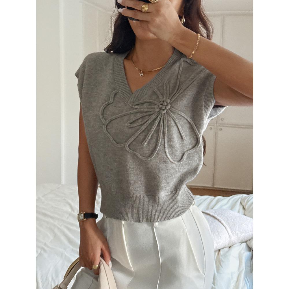 Y2K V Neck Short-sleeved T-shirt Women's Clothing 2025 Autumn and Winter Fashion Casual and Versatile