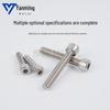 304 Stainless Steel Fine Thread Knurled Head Screw Fastener