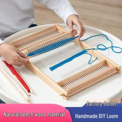Creative Knitting Machine for Kids: DIY Yarn Craft Kit for Girls' Handmade Projects