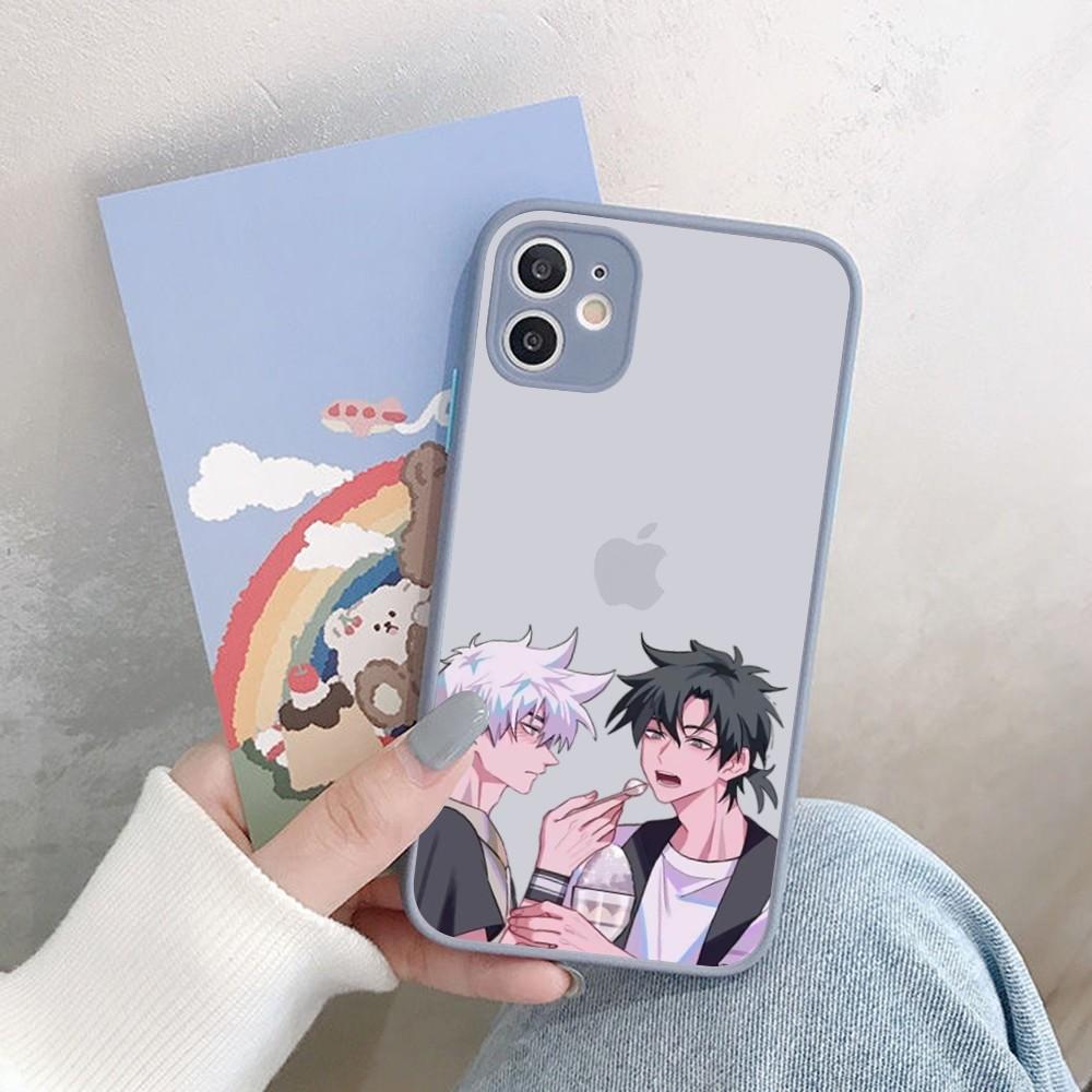 Anime Link Click Time Agent Phone Case for iPhone 14 11 12 13 Mini Pro Max 8 7 Plus X XR XS MAX Translucent Matte Cover