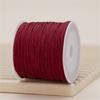 Z60n NEW 0.8mm Nylon Cord Thread Chinese Knot Macrame Cord Bracelet Braided String DIY Tassels Beading Shamballa Thread Gifts