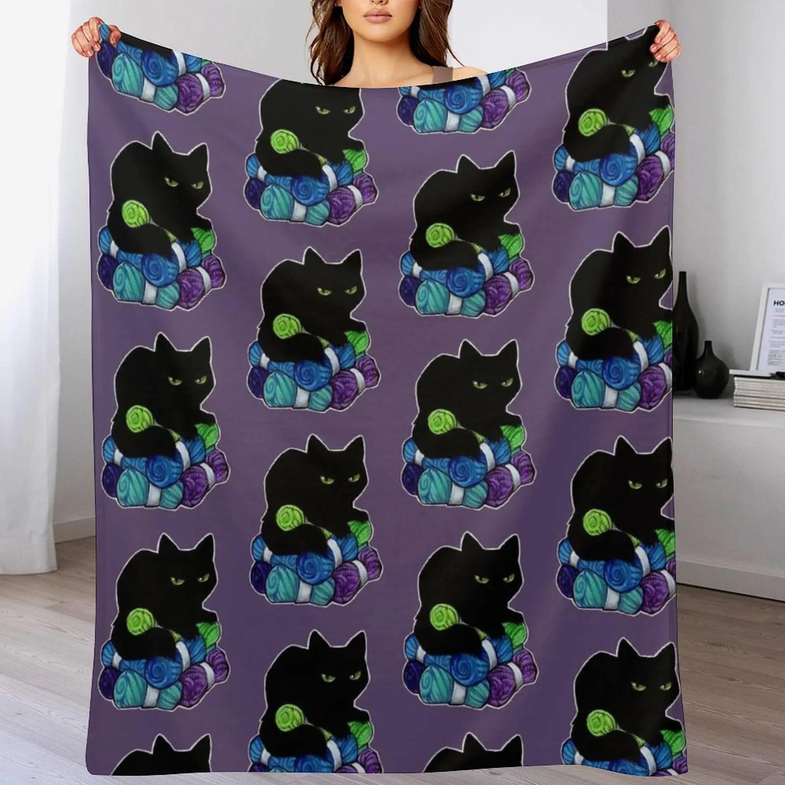 

Yarn hoarding void Throw Blanket Flannel Fleece Soft Warm Throw Blanket 102x76cm(40x30in)