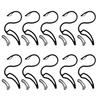 5/10Pcs Hoodie Hanger S-Shaped Hooks Strong Load-bearing High Durability Multipurpose Sweatshirt Clothes Hanger Organizer