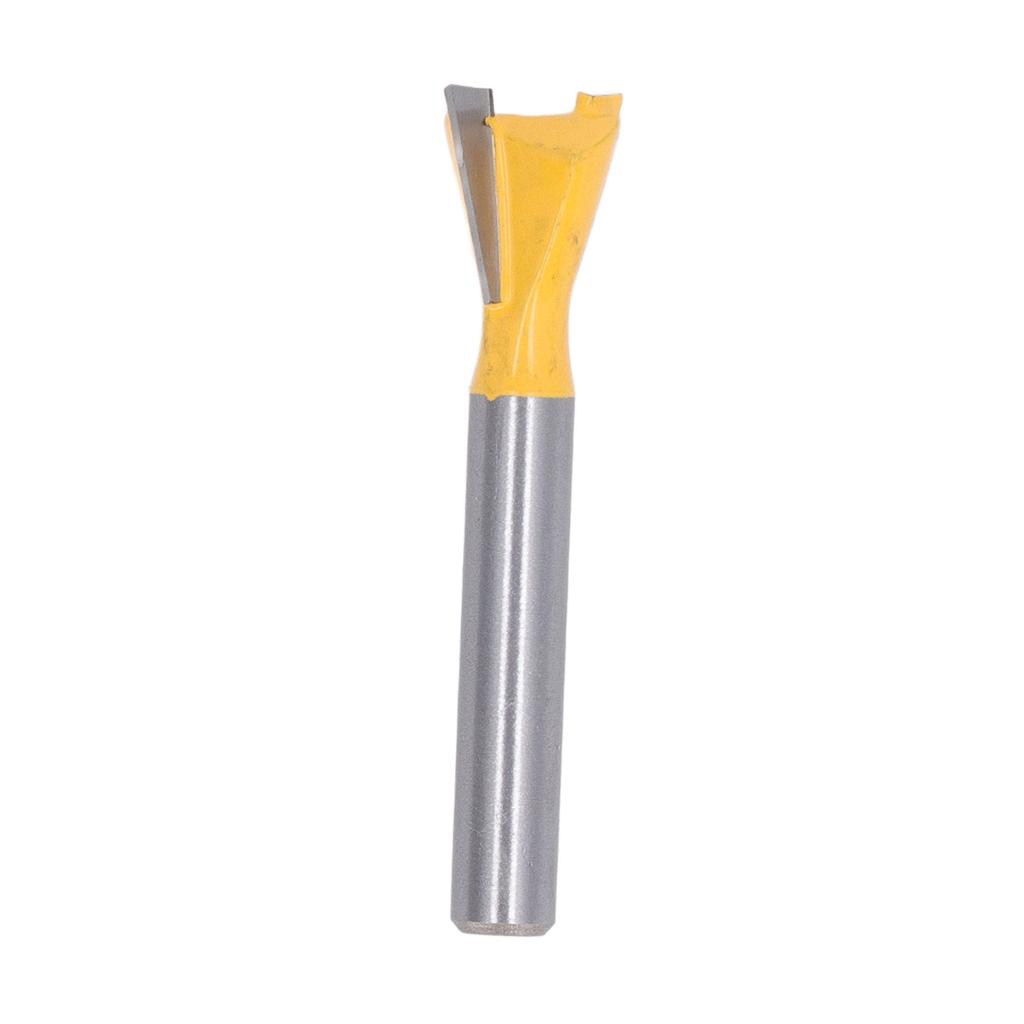 Woodworking Dovetail Router Bit 1Celsius4in Shank Tungsten Steel Alloy Router Bit for Trimming