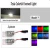 For Tesla Model Y 2025 2025 2025 2025 Car Footwell Lights Ultra-bright Touch LED Ambient Atmosphere Neon Lights Trim Accessories