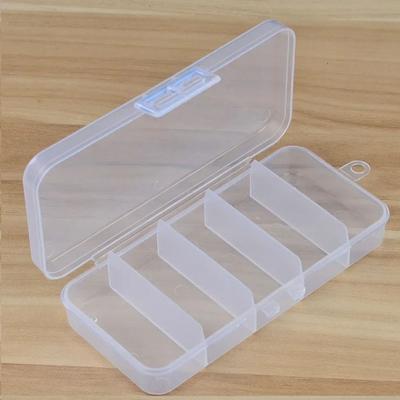 Wodoodporne pudełko na przynęty wędkarskie 5 przegródek, etui na przynęty, haczyki, etui na sprzęt wędkarski, narzędzia wędkarskie