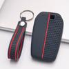 Premium Honeycomb Silicone Smart Key Cover Keychain Fit Toyota Sienna Highlander Venza Grand Highlander Anti-Scratch Guard Shockproof